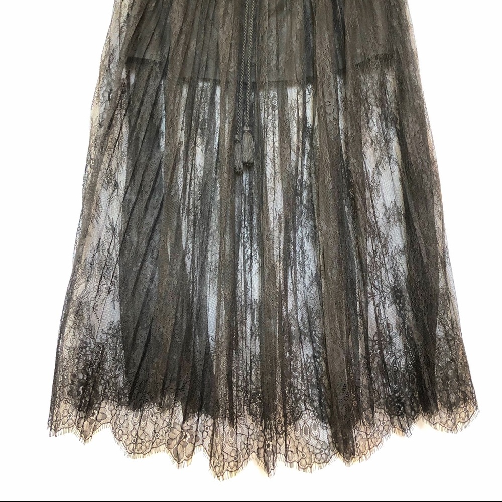 Forever21 Lace Overlay Skirt